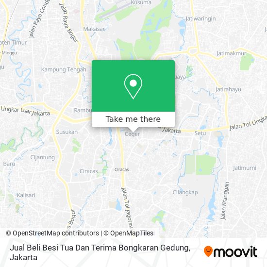 Jual Beli Besi Tua Dan Terima Bongkaran Gedung map