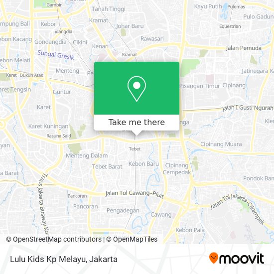 Lulu Kids Kp Melayu map