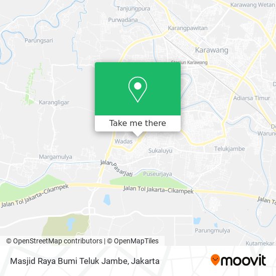 Masjid Raya Bumi Teluk Jambe map