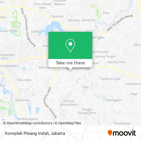 Komplek Pinang Indah map