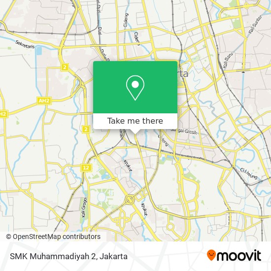 SMK Muhammadiyah 2 map