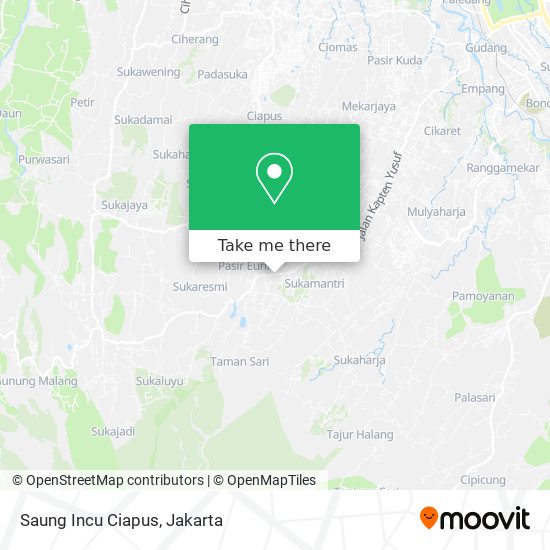 Saung Incu Ciapus map