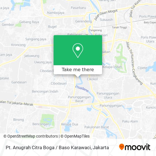 Pt. Anugrah Citra Boga / Baso Karawaci map