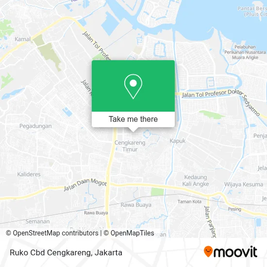 Ruko Cbd Cengkareng map