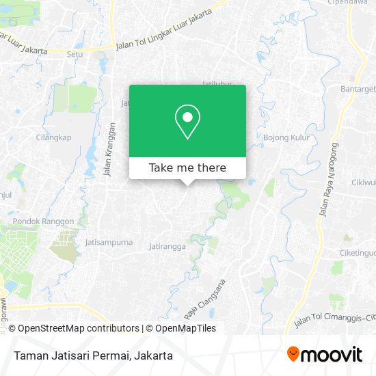 Taman Jatisari Permai map