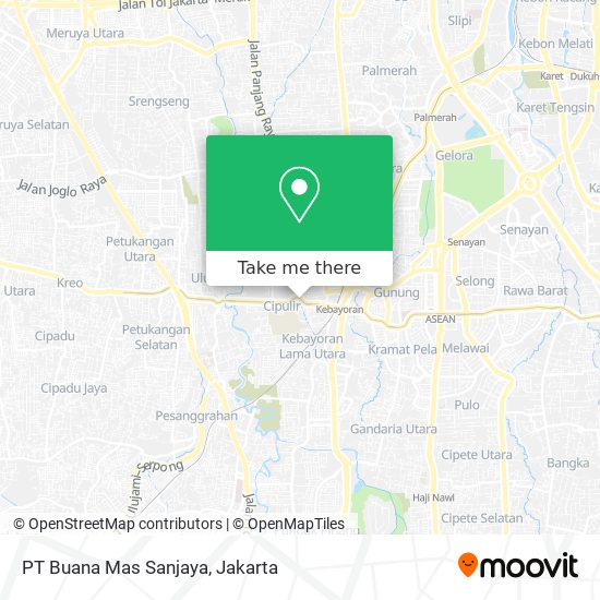 PT Buana Mas Sanjaya map