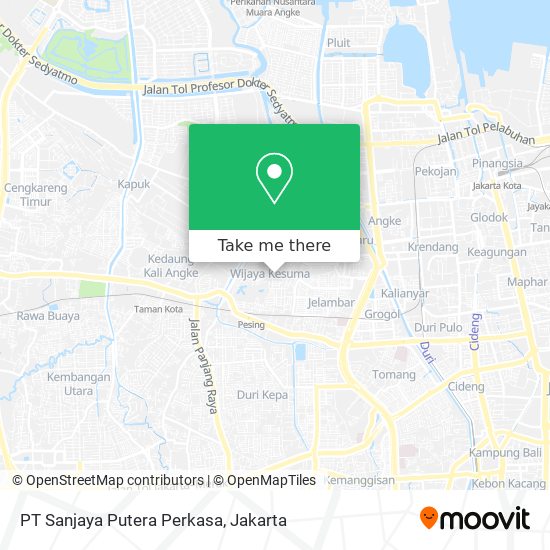 PT Sanjaya Putera Perkasa map