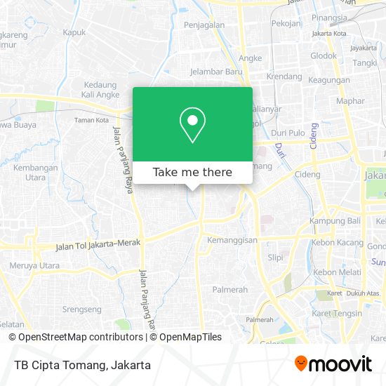 TB Cipta Tomang map