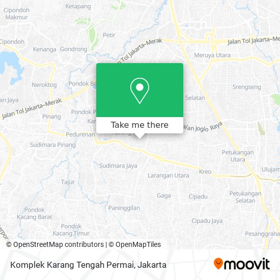 Komplek Karang Tengah Permai map