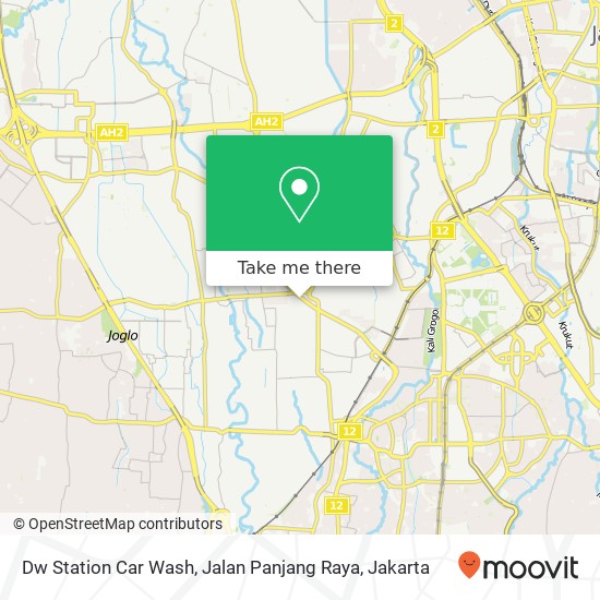 Dw Station Car Wash, Jalan Panjang Raya map