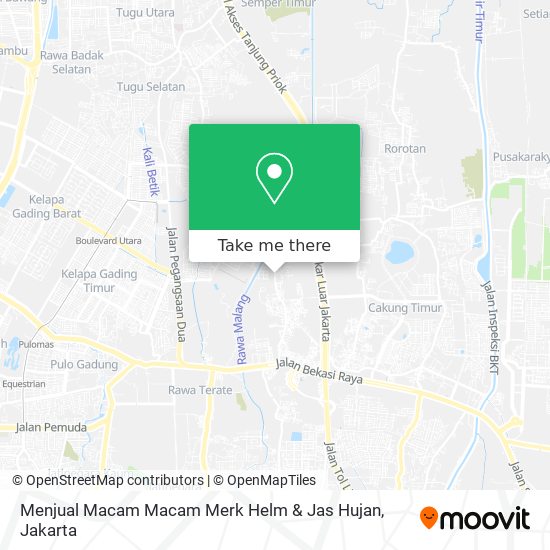 Menjual Macam Macam Merk Helm & Jas Hujan map