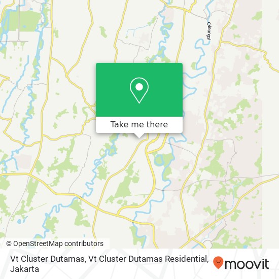 Vt Cluster Dutamas, Vt Cluster Dutamas Residential map