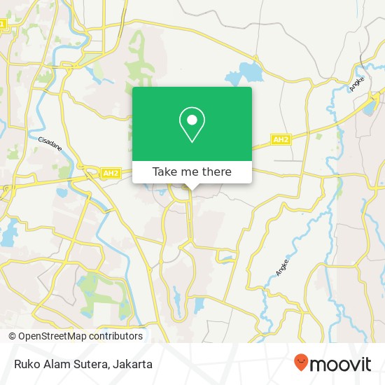Ruko Alam Sutera, Jalan Ruko Jalur Sutera Timur Pinang map