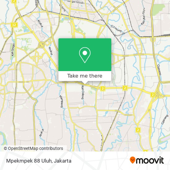 Mpekmpek 88 Uluh map