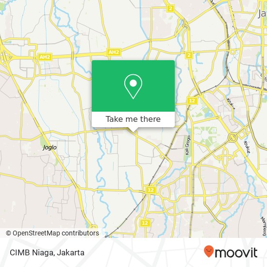 CIMB Niaga, Jalan Panjang Raya map