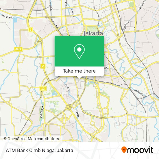 ATM Bank Cimb Niaga map