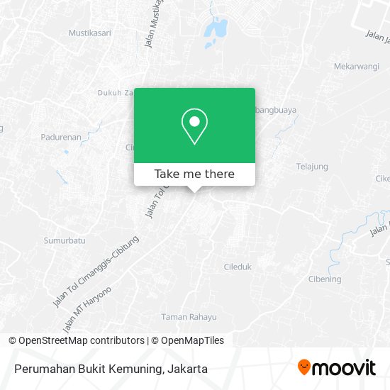 Perumahan Bukit Kemuning map