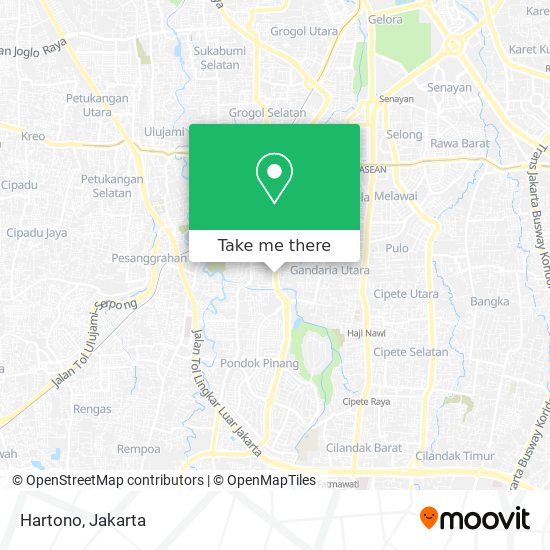 Hartono map