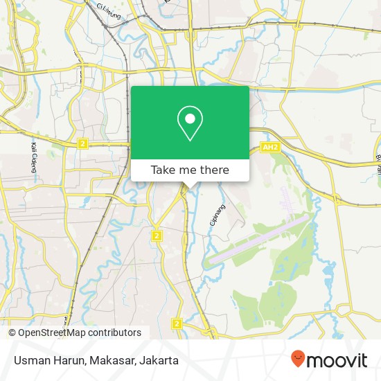 Usman Harun, Makasar map