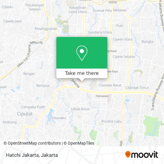 Hatchi Jakarta map