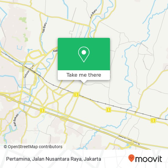 Pertamina, Jalan Nusantara Raya map