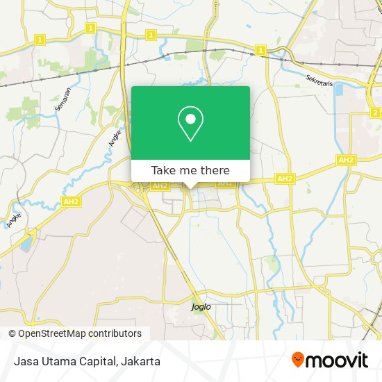 Jasa Utama Capital map