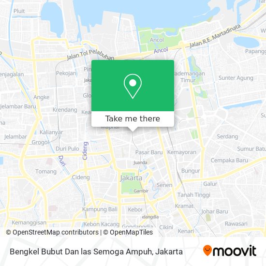 Bengkel Bubut Dan las Semoga Ampuh map