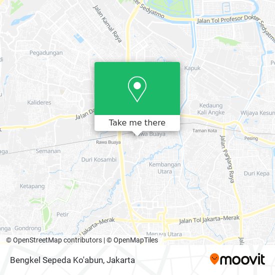 Bengkel Sepeda Ko'abun map