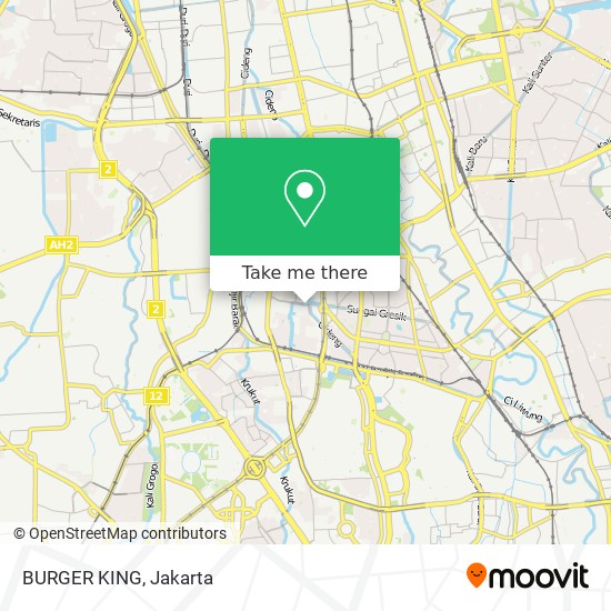 BURGER KING map