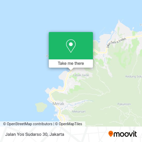 Jalan Yos Sudarso 30, Pulomerak map