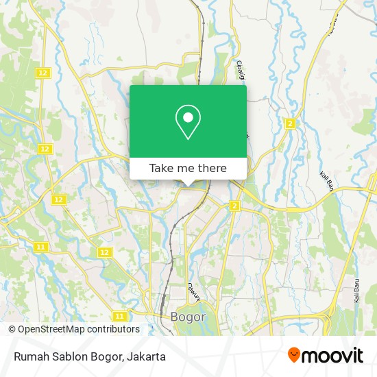 Rumah Sablon Bogor map