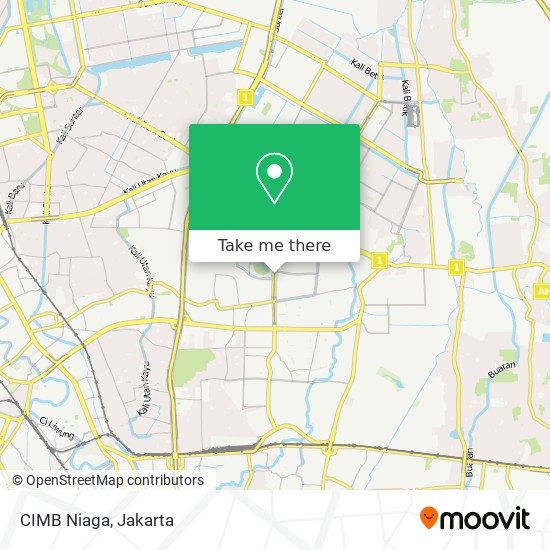 CIMB Niaga map