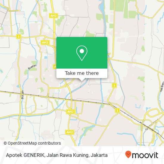 Apotek GENERIK, Jalan Rawa Kuning map