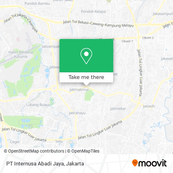 PT Internusa Abadi Jaya map