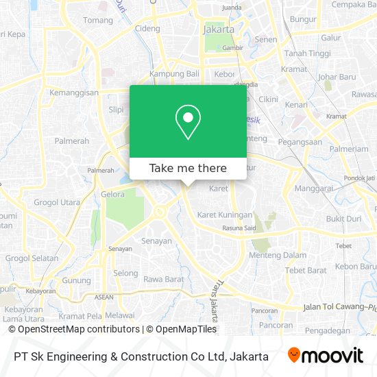 PT Sk Engineering & Construction Co Ltd map