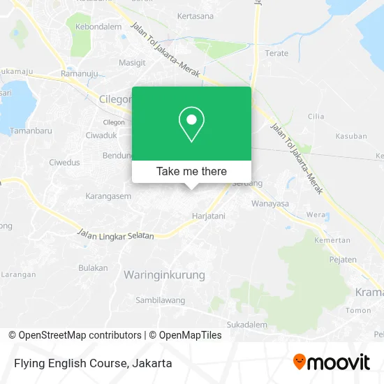 Flying English Course map