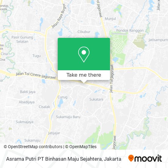 Asrama Putri PT Binhasan Maju Sejahtera map