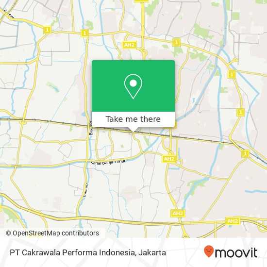 PT Cakrawala Performa Indonesia map