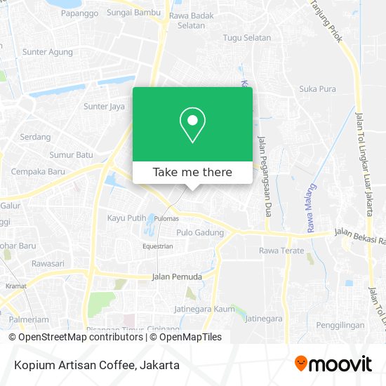 Kopium Artisan Coffee map