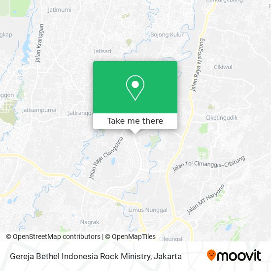 Gereja Bethel Indonesia Rock Ministry map