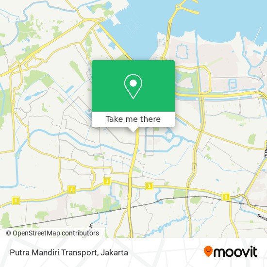 Putra Mandiri Transport map