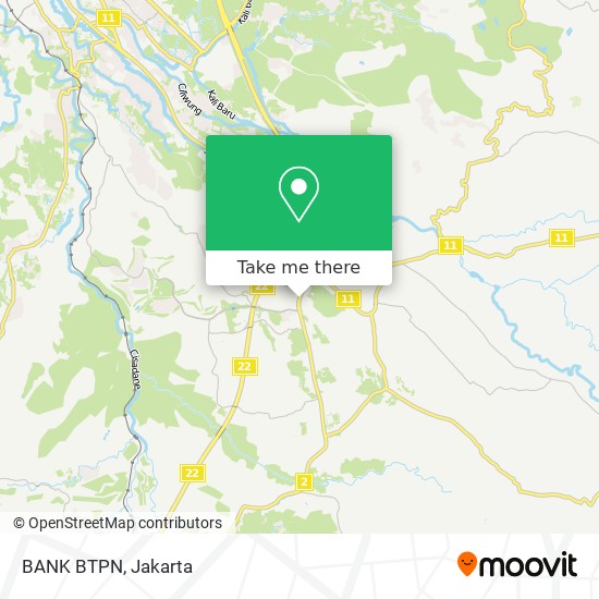 BANK BTPN map