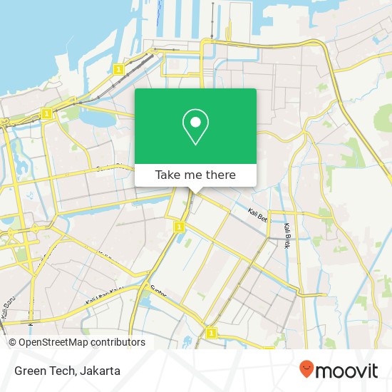 Green Tech, Kelapa Gading 14240 map