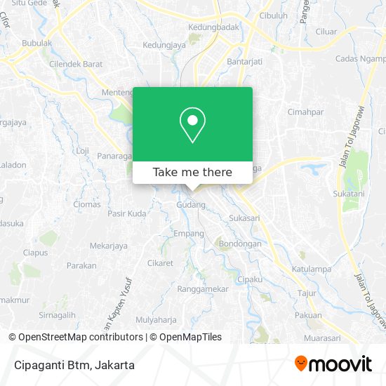 Cipaganti Btm map