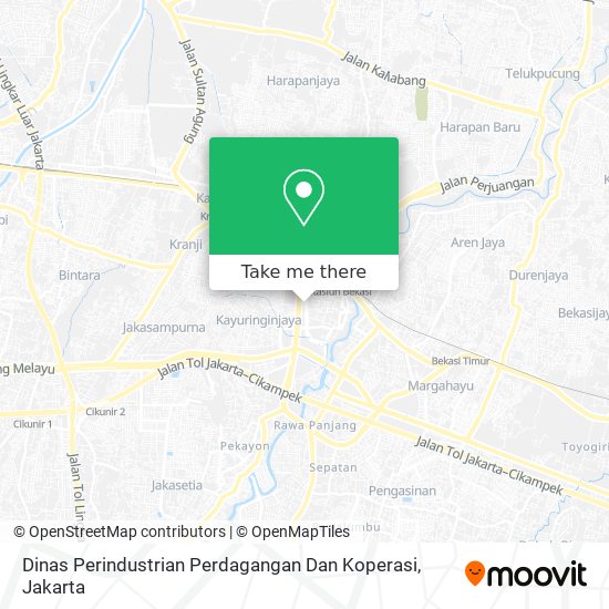 Dinas Perindustrian Perdagangan Dan Koperasi map