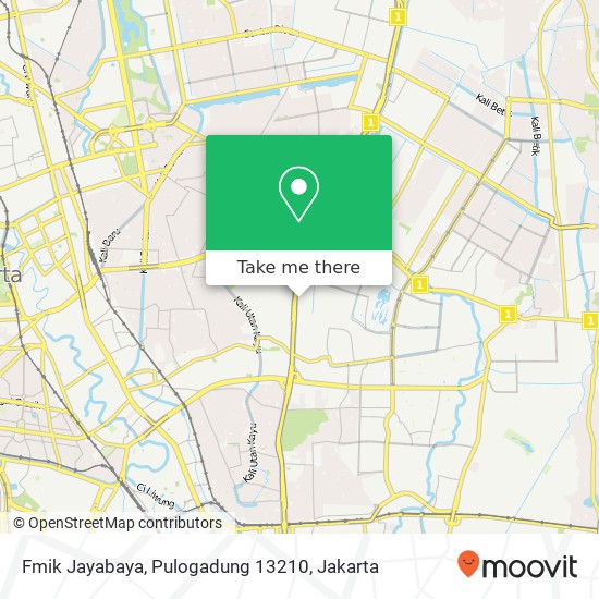 Fmik Jayabaya, Pulogadung 13210 map