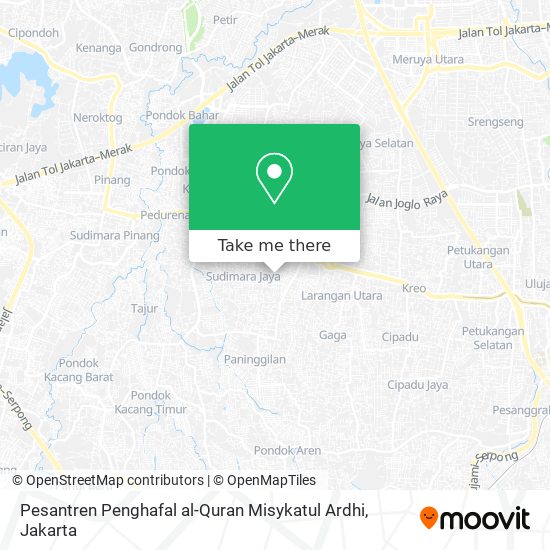 Pesantren Penghafal al-Quran Misykatul Ardhi map
