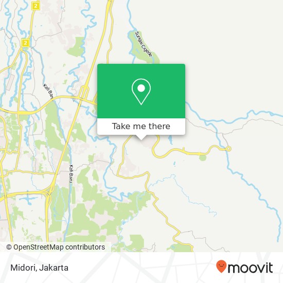 Midori, Jalan Pajajaran 53 Babakan Madang map