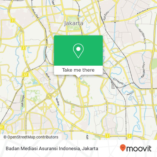 Badan Mediasi Asuransi Indonesia map