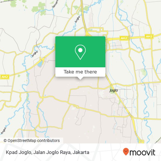 Kpad Joglo, Jalan Joglo Raya map